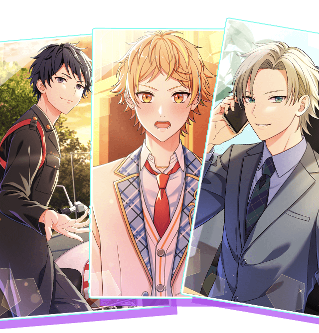 キャラクター３人のメインビジュアル